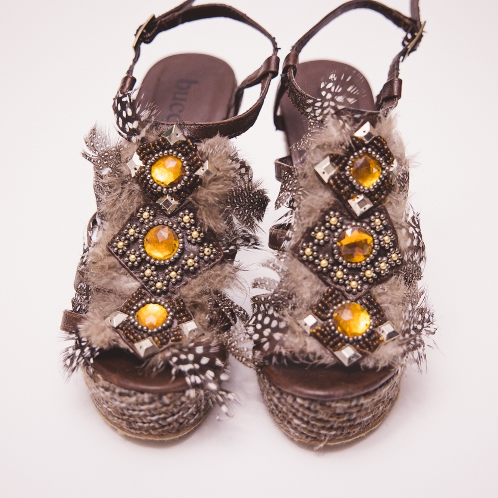 Brown Wedges - Picture 2 of 4